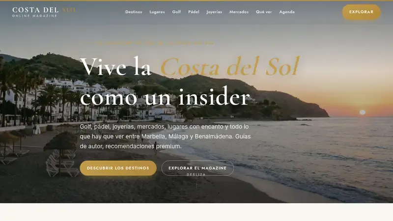 Startseite von Costa del Sol España