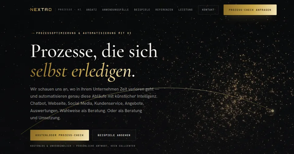 Startseite von NexTao GmbH