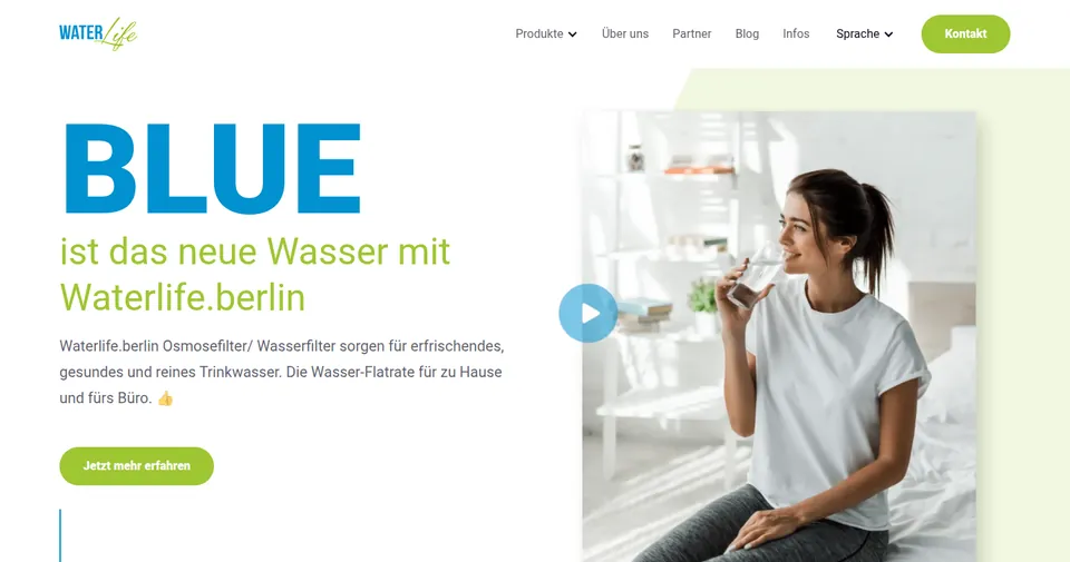 Startseite von WATERlife Berlin